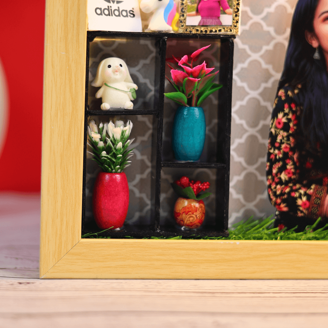 Personalised Happy Birthday Miniature Frame