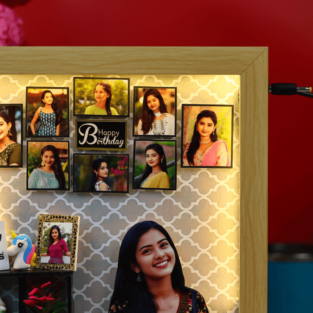 Personalised Happy Birthday Miniature Frame