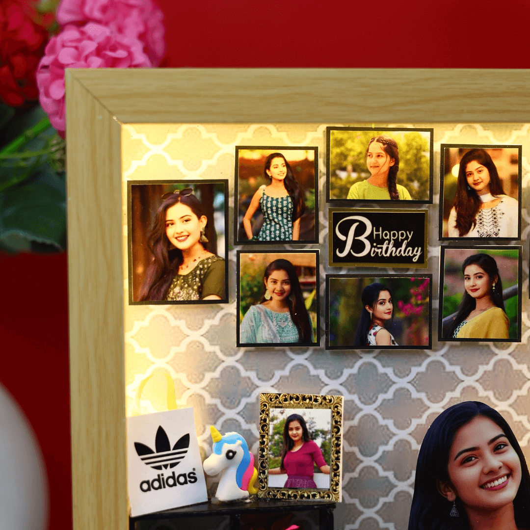 Personalised Happy Birthday Miniature Frame