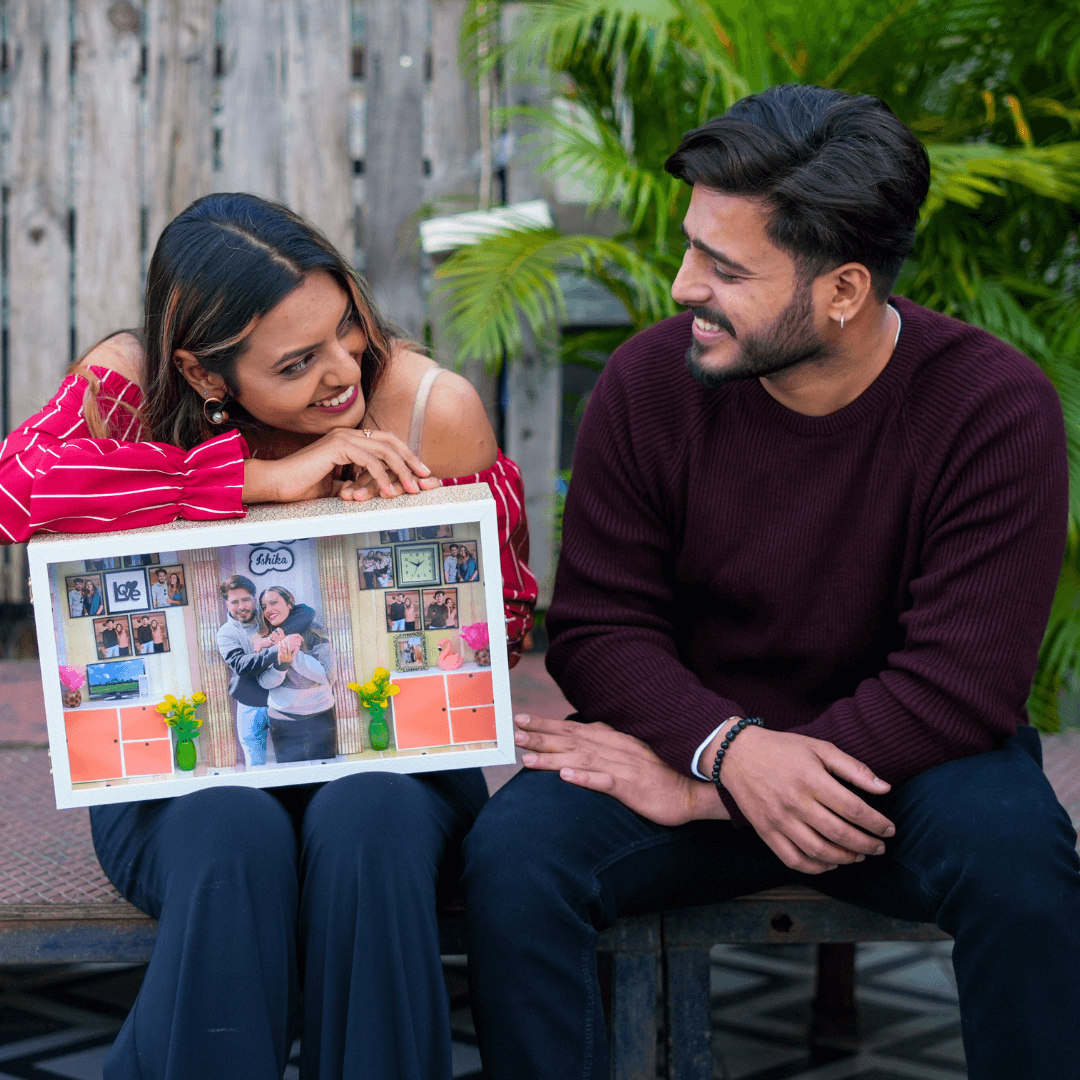 Stunning 3D Miniature Frame For Birthday | Anniversary | 17*10 Inches