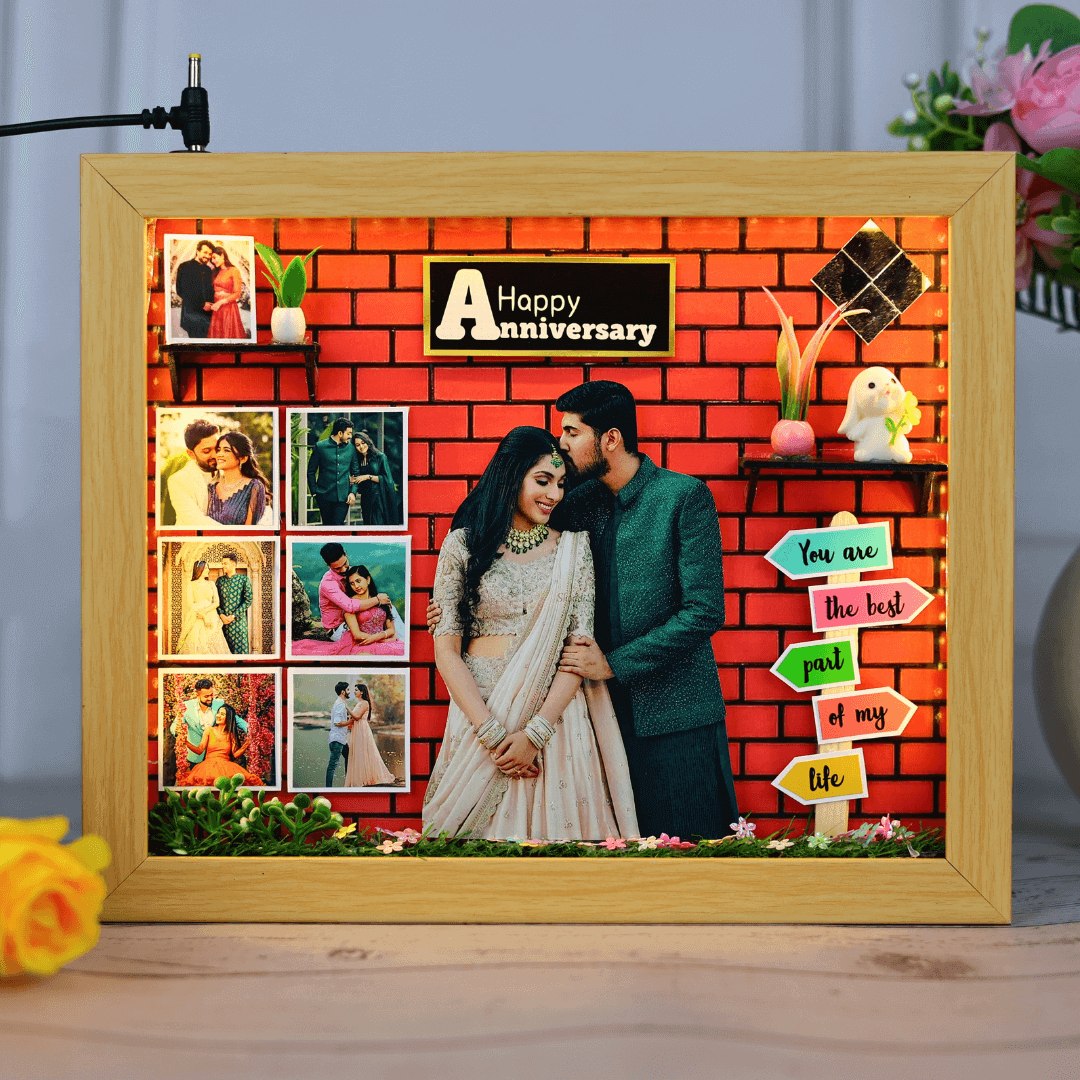 Happy Anniversary Miniature Frame
